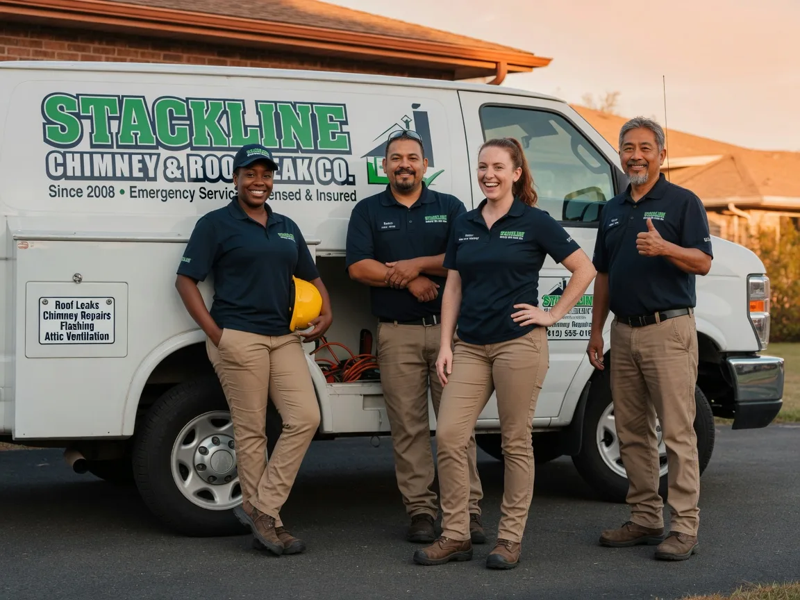 Chimney flashing repair company in Erwin, NC